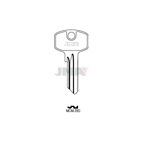 LLAVE JMA ACERO MCM 29D (C)