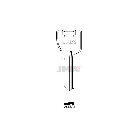 LLAVE JMA ACERO MCM 31 (A)