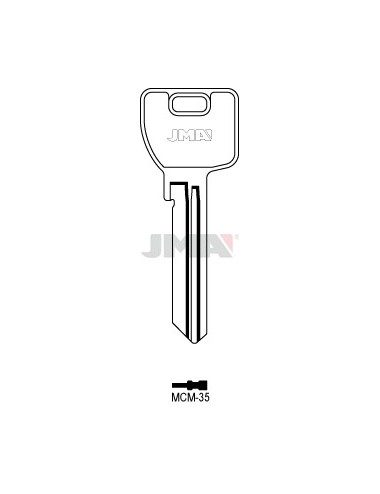 LLAVE JMA ACERO MCM 35 (B)