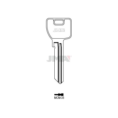 LLAVE JMA ACERO MCM 35 (B)