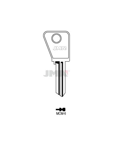 LLAVE JMA ACERO MCM 6 (C)