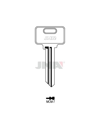 LLAVE JMA ACERO MCM 7 (C)