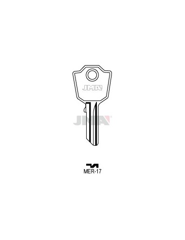 LLAVE JMA ACERO MER 17 (C)