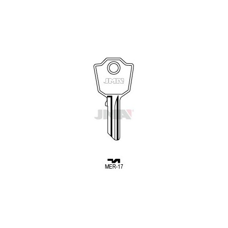 LLAVE JMA ACERO MER 17 (C)
