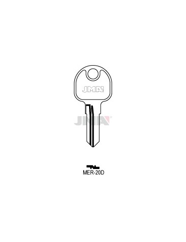LLAVE JMA ACERO MER 20D (C)
