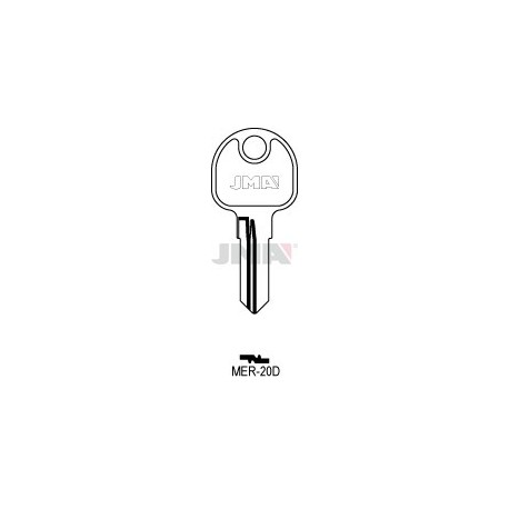 LLAVE JMA ACERO MER 20D (C)