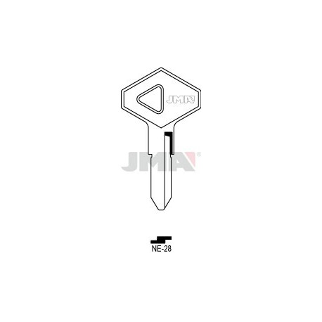 LLAVE JMA ACERO NE 28 (C)