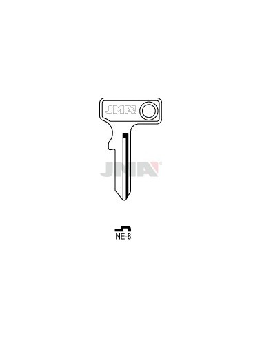 LLAVE JMA ACERO NE 8 (C)