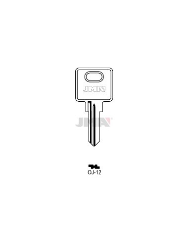 LLAVE JMA ACERO OJ 12 (B)