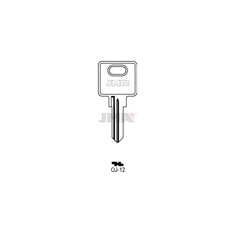 LLAVE JMA ACERO OJ 12 (B)