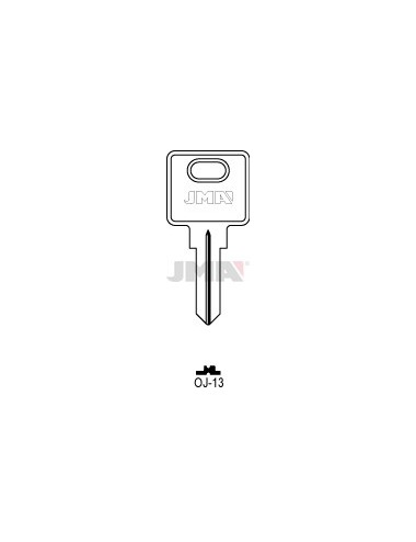 LLAVE JMA ACERO OJ 13 (B)
