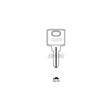 LLAVE JMA ACERO OJ 13 (B)