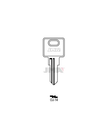 LLAVE JMA ACERO OJ 14 (B)