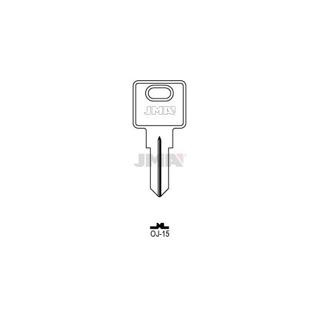 LLAVE JMA ACERO OJ 15 (C)