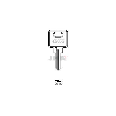 LLAVE JMA ACERO OJ 16 (B)