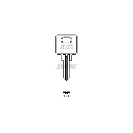 LLAVE JMA ACERO OJ 17 (B)