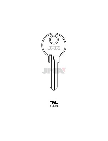 LLAVE JMA ACERO OJ 19 (C)
