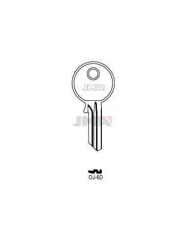 LLAVE JMA ACERO OJ 6D (B)
