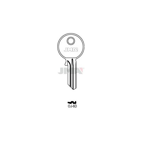 LLAVE JMA ACERO OJ 6D (B)