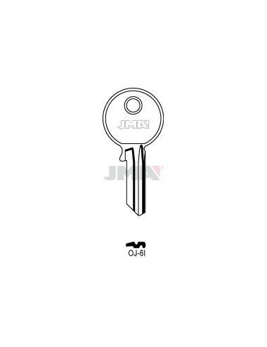 LLAVE JMA ACERO OJ 6I (B)