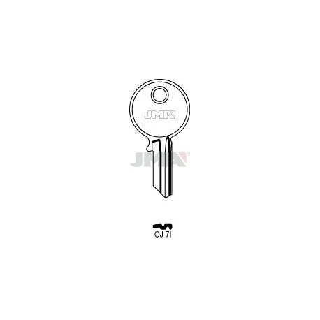LLAVE JMA ACERO OJ 7I (B)
