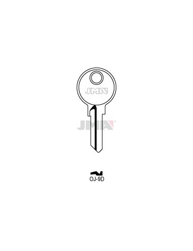LLAVE JMA ACERO OJ 9D (B)