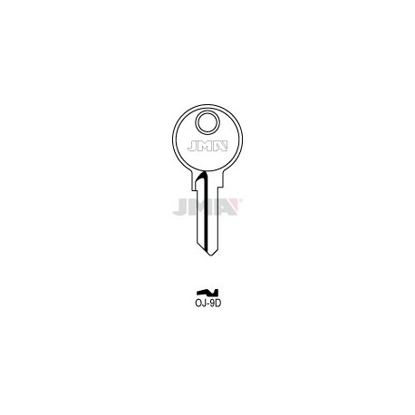 LLAVE JMA ACERO OJ 9D (B)