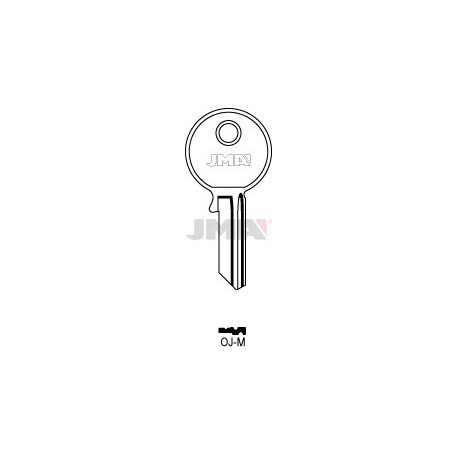 LLAVE JMA ACERO OJ M (B)