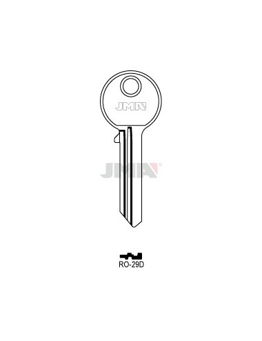 LLAVE JMA ACERO RO 29D (C)