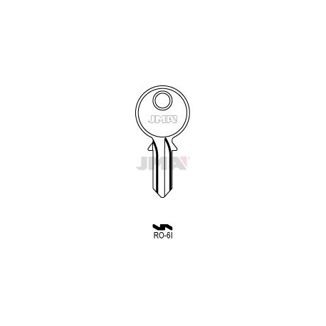 LLAVE JMA ACERO RO 6I (C)