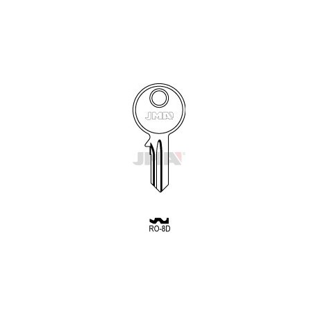 LLAVE JMA ACERO RO 8D (C)