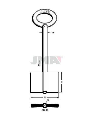 LLAVE JMA GORJA AD 46