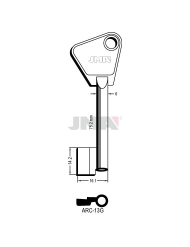 LLAVE JMA GORJA ARC 13G