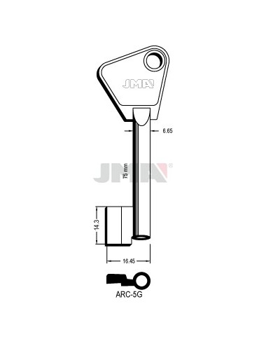 LLAVE JMA GORJA ARC 5G