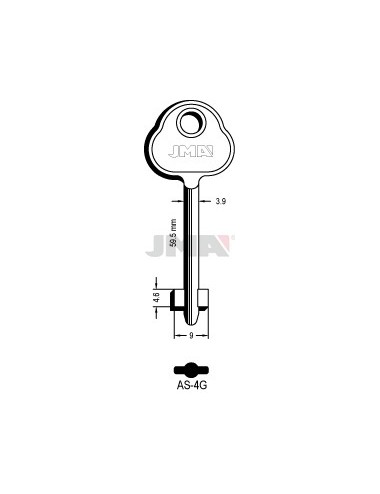 LLAVE JMA GORJA AS 4G