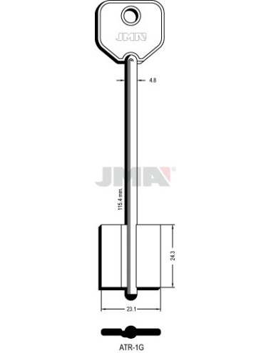 LLAVE JMA GORJA ATR 1G