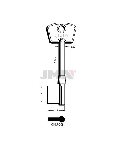 LLAVE JMA GORJA CHU 2G