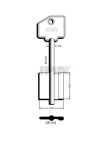 LLAVE JMA GORJA CR 11G