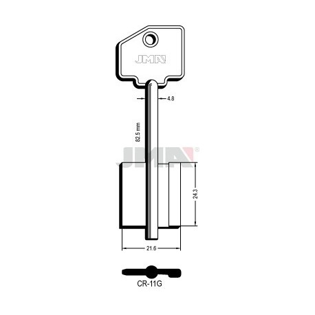 LLAVE JMA GORJA CR 11G
