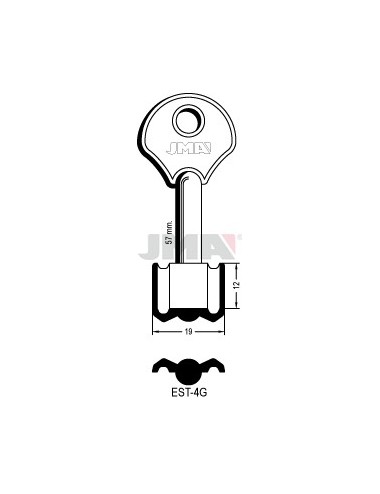LLAVE JMA GORJA EST 4G