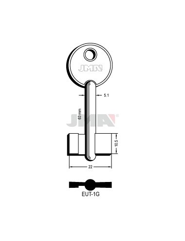 LLAVE JMA GORJA EUT 1G