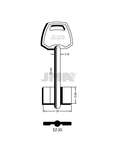 LLAVE JMA GORJA EZ 3G
