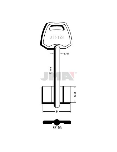LLAVE JMA GORJA EZ 4G