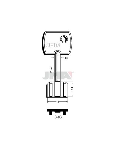 LLAVE JMA GORJA IS 1G
