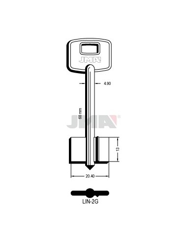 LLAVE JMA GORJA LIN 2G