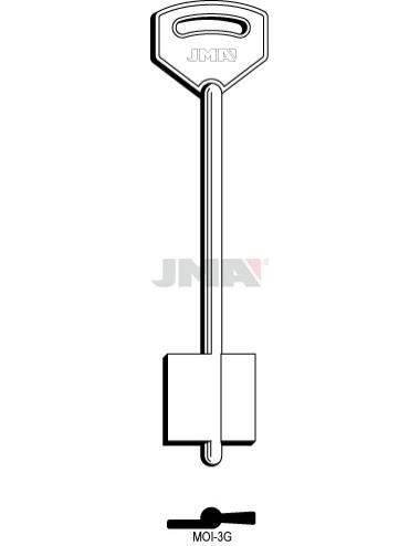 LLAVE JMA GORJA MOI 3G (2MA1)