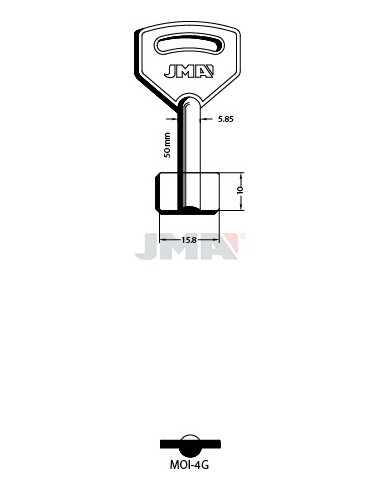 LLAVE JMA GORJA MOI 4G