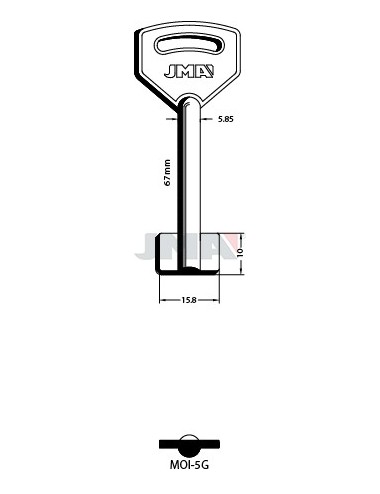 LLAVE JMA GORJA MOI 5G