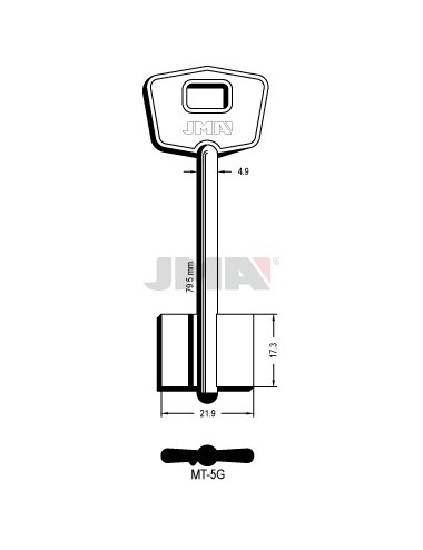 LLAVE JMA GORJA MT 5G