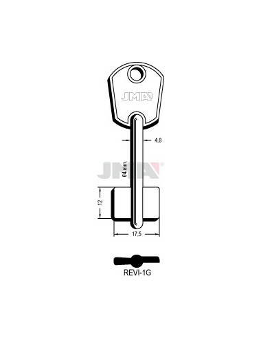 LLAVE JMA GORJA REVI 1G